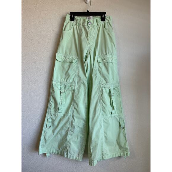 BDG Mint Green Wide Leg Pants - Picture 2 of 11